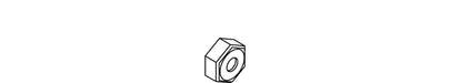 KOHLER K-77146 Nut Kit