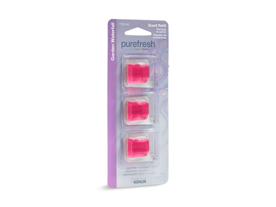 KOHLER K-7729 Refill scent packs for Purefresh toilet seat, Garden Waterfall