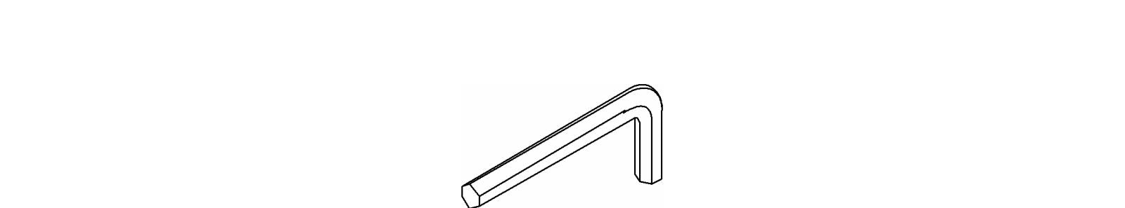 KOHLER K-77434 Wrench, .094 Allen