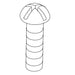 KOHLER K-77540 Screw, 10-24 X .625, Pan