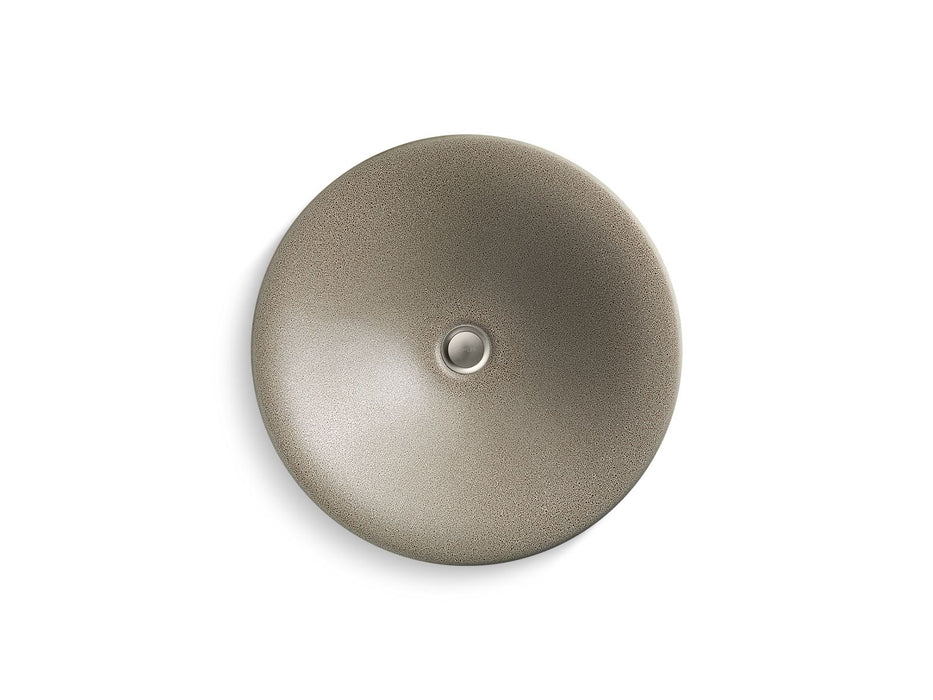 KOHLER K-77714 Carillon 17-1/2" round drop-in bathroom sink, no overflow