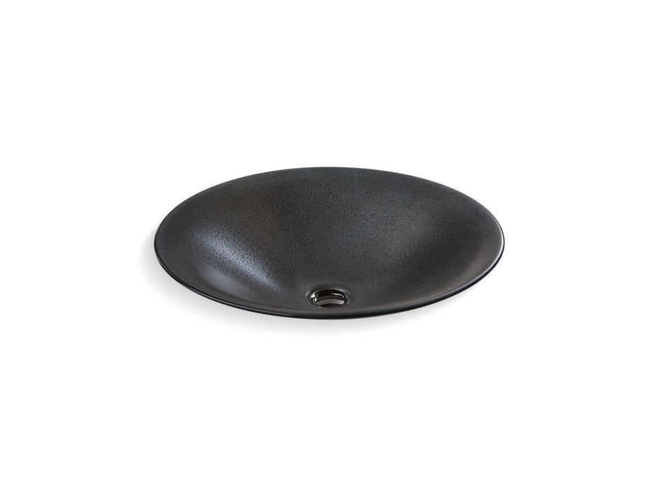 KOHLER Carillon 17-1/2" round drop-in bathroom sink, no overflow