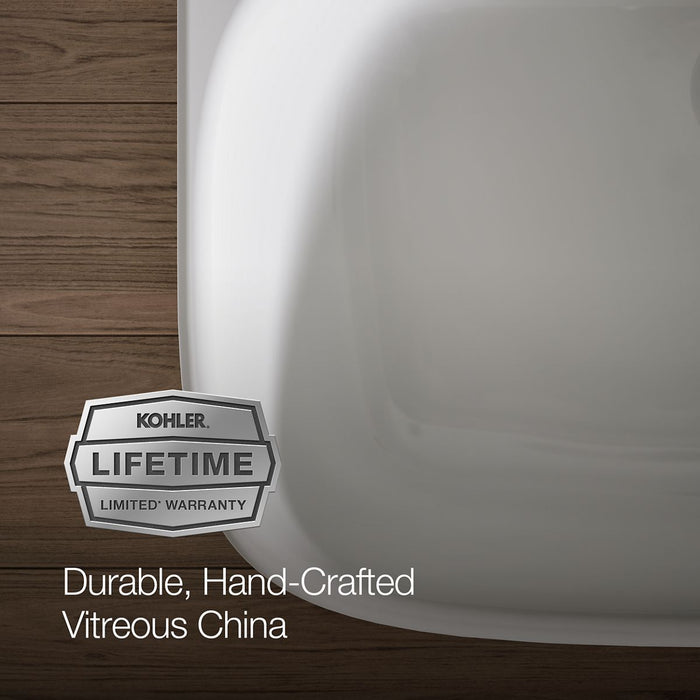 Kohler ModernLife 21-3/4" rectangular wall-mount bathroom sink
