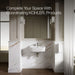 Kohler ModernLife 21-3/4" rectangular wall-mount bathroom sink