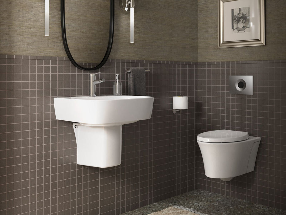 KOHLER K-77768-1 ModernLife 21-3/4" rectangular wall-mount bathroom sink