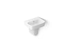KOHLER K-77768-8 ModernLife 21-3/4" rectangular wall-mount bathroom sink