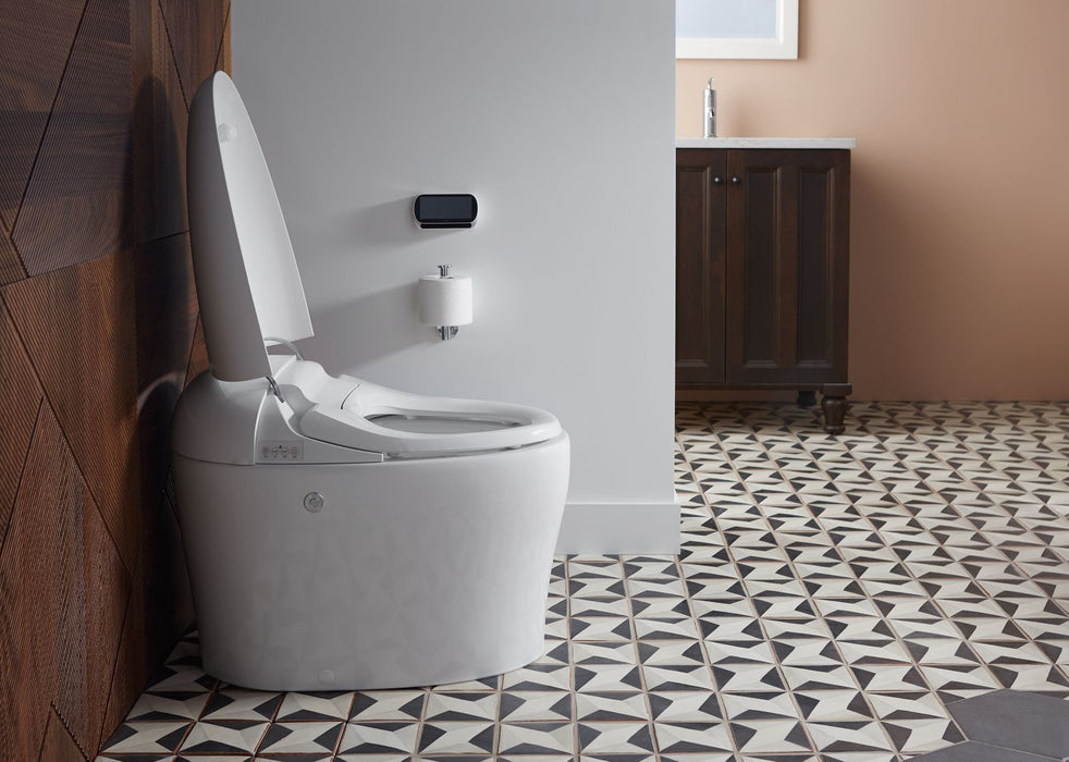 KOHLER K-77780 Karing One-piece Elongated Smart Toilet, 1.08 GPF