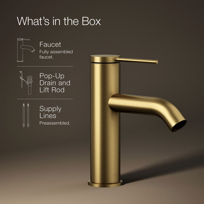 Kohler Components Single-handle bathroom sink faucet, 1.2 gpm