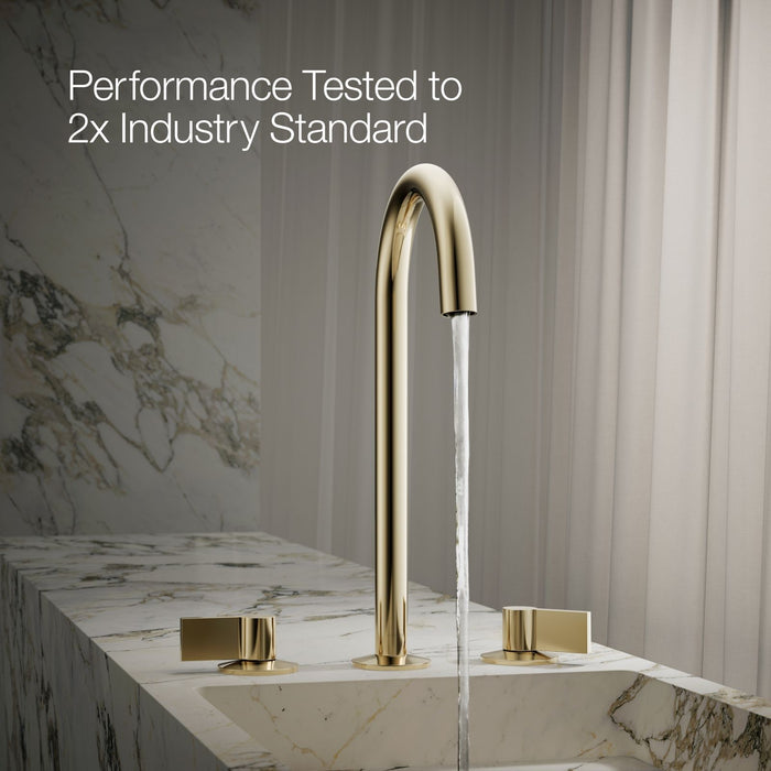 KOHLER K-77965 Components Bathroom sink faucet spout with Tube design, 1.2 gpm