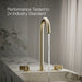 KOHLER K-77965 Components Bathroom sink faucet spout with Tube design, 1.2 gpm