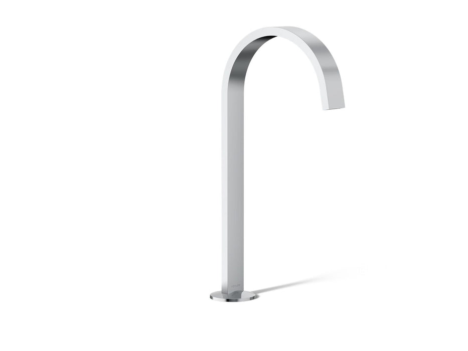 KOHLER KOHLER K-77966 Components Bathroom sink faucet spout with Ribbon design, 1.2 gpm