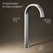 KOHLER KOHLER K-77966 Components Bathroom sink faucet spout with Ribbon design, 1.2 gpm