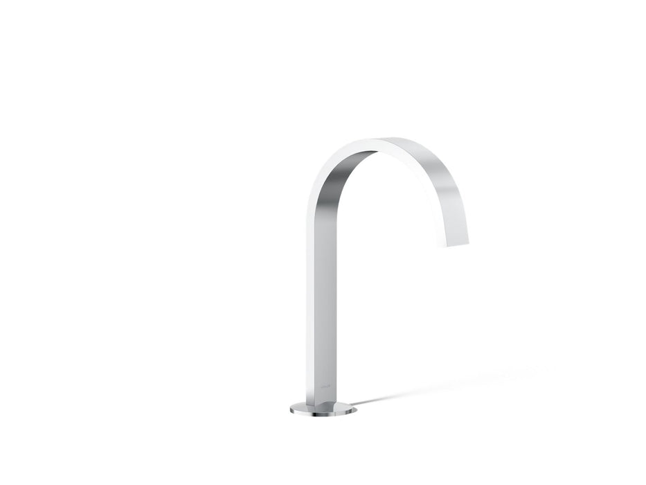 KOHLER K-77968 Components Bathroom sink faucet spout with Ribbon design, 1.2 gpm