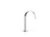 KOHLER K-77968 Components Bathroom sink faucet spout with Ribbon design, 1.2 gpm