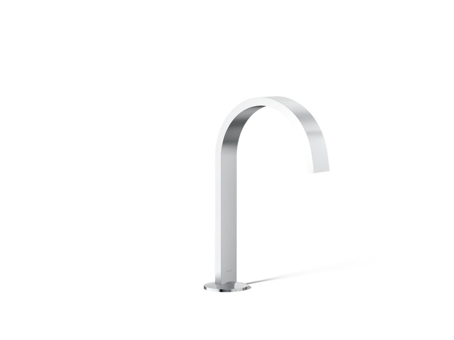 KOHLER K-77968 Components Bathroom sink faucet spout with Ribbon design, 1.2 gpm