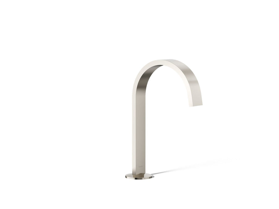KOHLER K-77968 Components Bathroom sink faucet spout with Ribbon design, 1.2 gpm