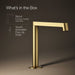 KOHLER Components Bathroom sink faucet spout with Row design, 1.2 gpm