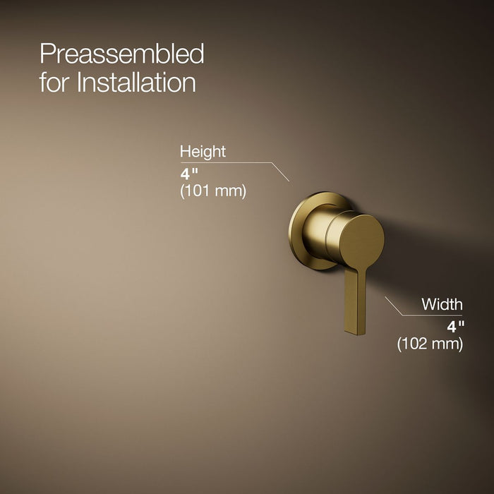 Kohler Components Wall-mount bathroom sink faucet handle