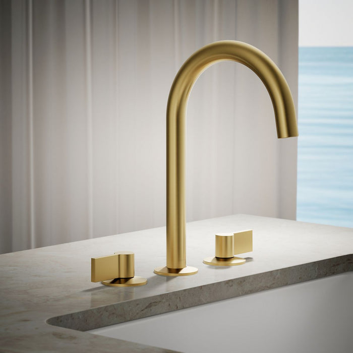 KOHLER K-77985 Components Deck-mount bath spout with Tube design