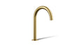 KOHLER K-77985 Components Deck-mount bath spout with Tube design