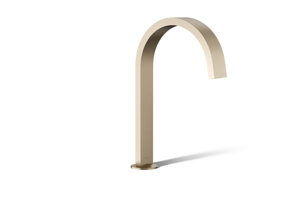 KOHLER K-77986 Components Deck-mount bath spout with Ribbon design