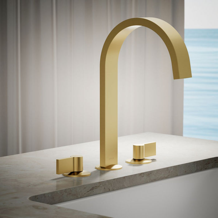 KOHLER K-77986 Components Deck-mount bath spout with Ribbon design