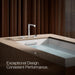 KOHLER KOHLER K-77987 Components Deck-mount bath spout with Row design