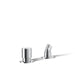 KOHLER K-77989 Components Deck-mount handshower holder and two-way diverter valve, polished chrome - view 5