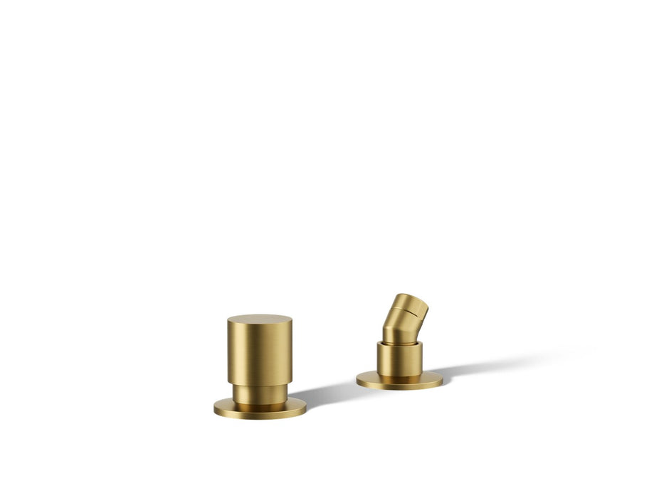 KOHLER K-77989 Components Deck-mount handshower holder and two-way diverter valve