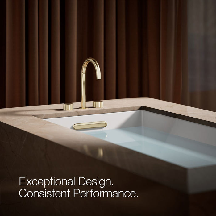 Kohler Components Deck-mount bath faucet handles with Oyl design