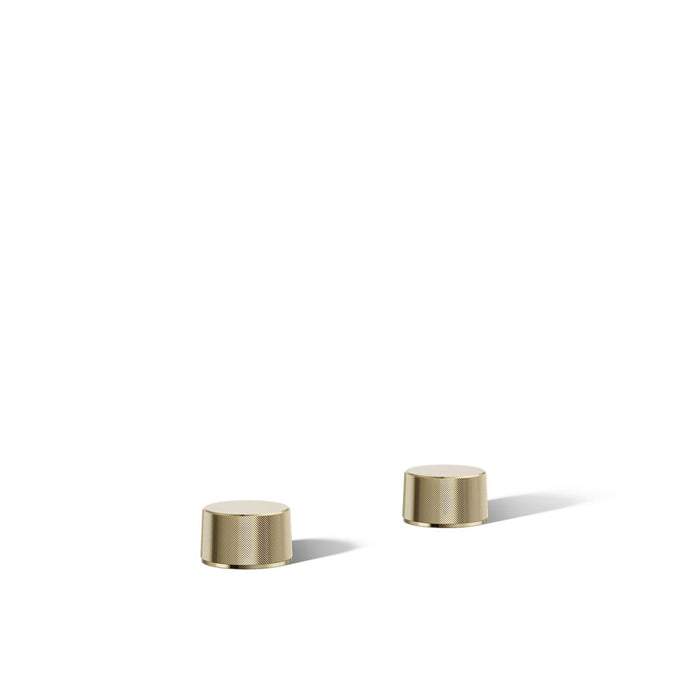 Kohler Components Deck-mount bath faucet handles with Oyl design