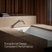 KOHLER K-77999 Components Wall-mount bath spout, vibrant brushed nickel - view 5
