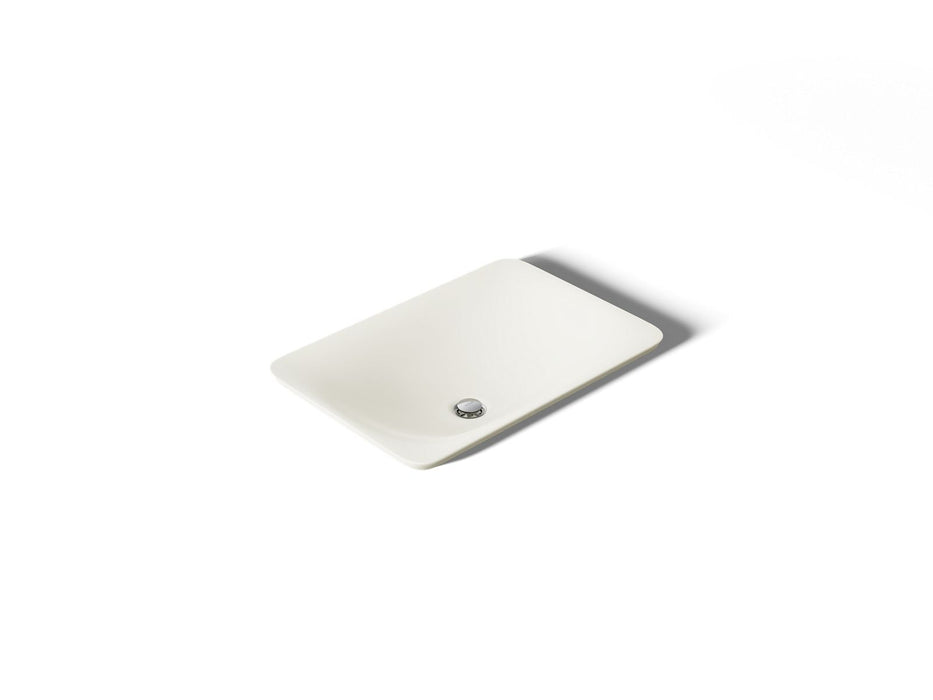 KOHLER Carillon 21-1/4" rectangular drop-in bathroom sink, no overflow