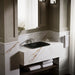 KOHLER Carillon 21-1/4" rectangular drop-in bathroom sink, no overflow