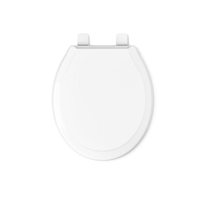KOHLER K-78052-RL Rutledge ReadyLatch Quiet-Close round-front toilet seat