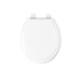 Kohler Rutledge ReadyLatch Quiet-Close round-front toilet seat