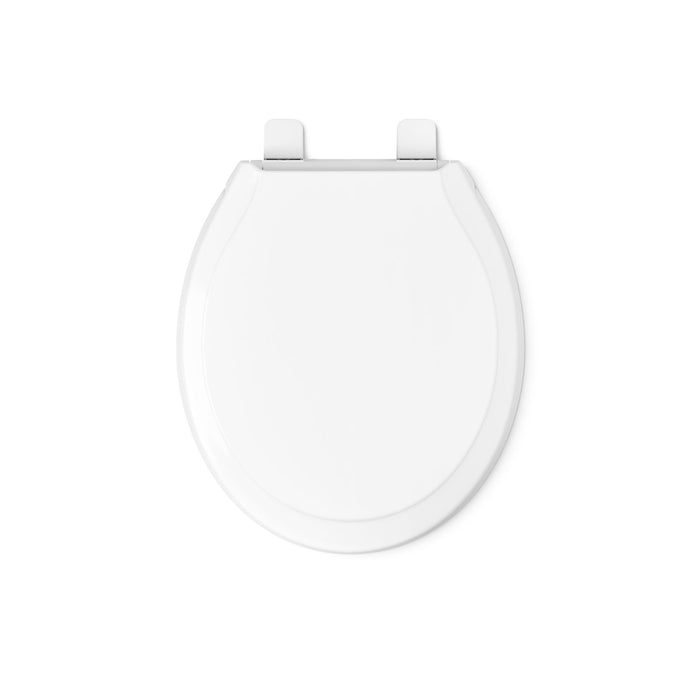 KOHLER K-78059-RL Rutledge Nightlight ReadyLatch Quiet-Close round-front toilet seat