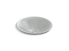 KOHLER Carillon 17-3/4" round drop-in bathroom sink, no overflow