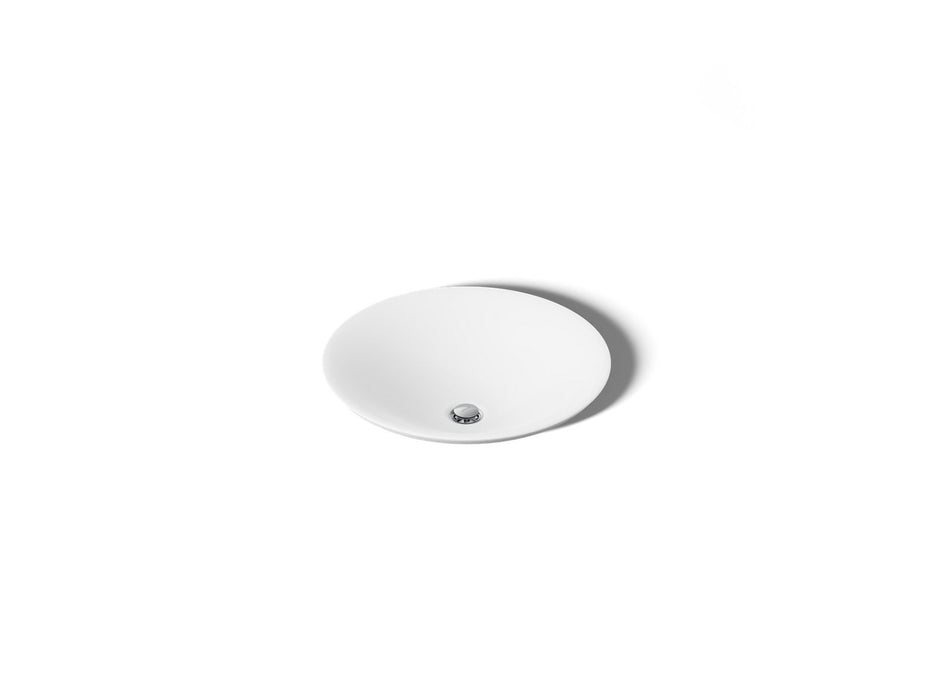 KOHLER K-7806 Carillon 17-3/4" round drop-in bathroom sink, no overflow