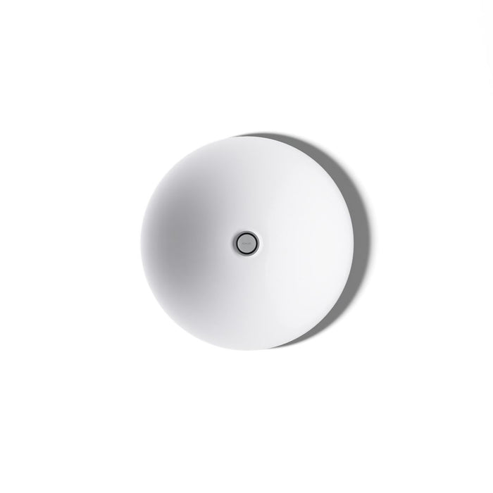 KOHLER Carillon 17-3/4" round drop-in bathroom sink, no overflow