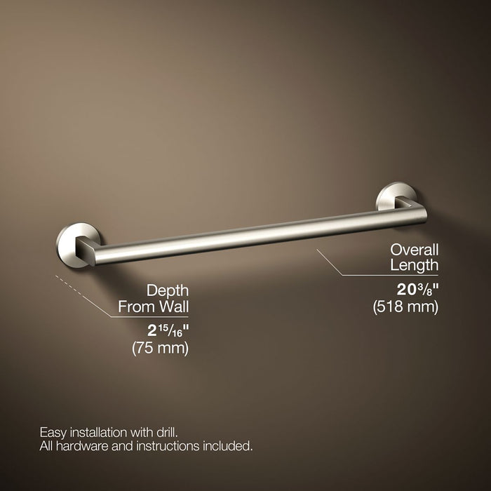 KOHLER K-78372 Components 18" towel bar