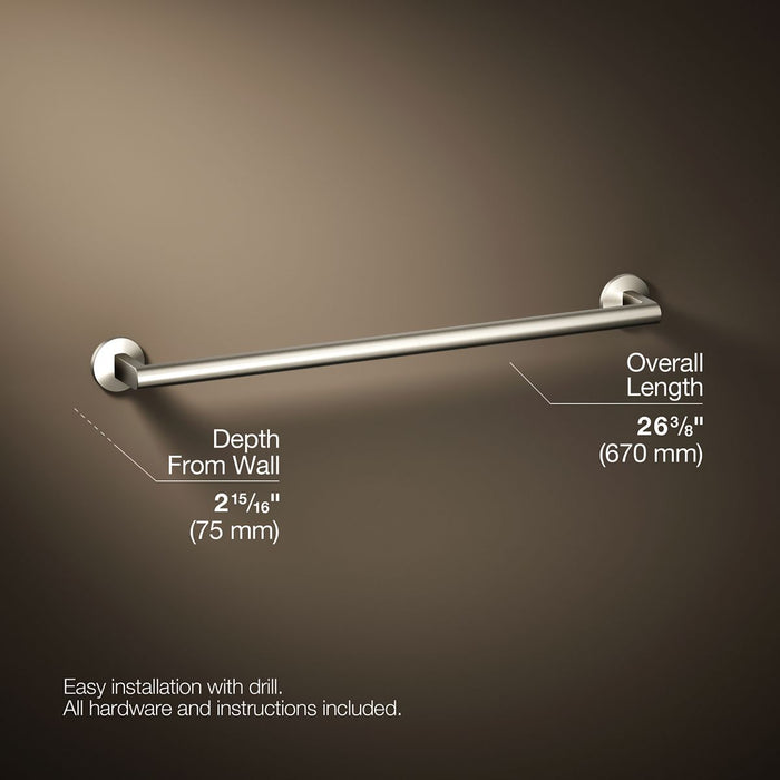 KOHLER K-78373 Components 24" towel bar