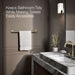 KOHLER Components 24" towel bar