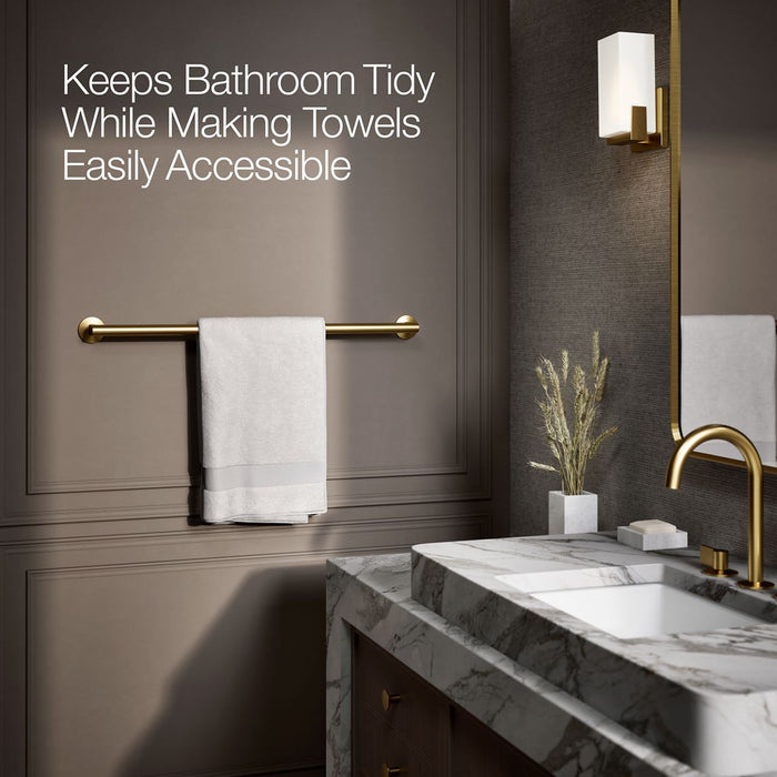 KOHLER Components 30" towel bar
