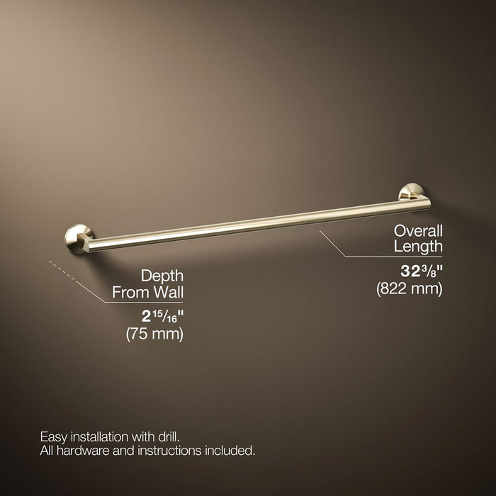 KOHLER Components 30" towel bar