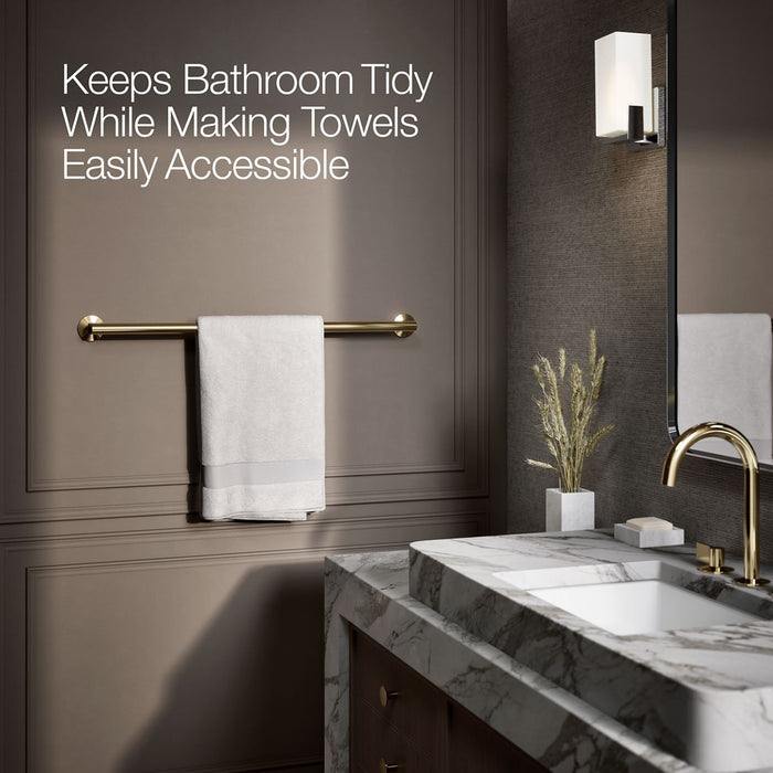 KOHLER Components 30" towel bar
