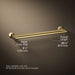 KOHLER Components Double towel bar