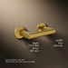 KOHLER Components Pivoting toilet paper holder