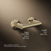 KOHLER Components Pivoting toilet paper holder