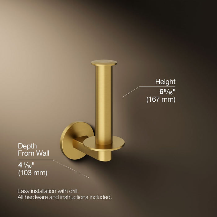 KOHLER Components Vertical toilet paper holder